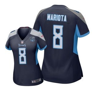 Women's Tennessee Titans Marcus Mariota Nike Navy Player Jersey